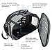 FRiEQ Foldable Hard Cover Pet Carrier with Shoulder Strap - Pet Travel Kennel Cats, Small Dogs & Rabbits