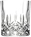 Lorren Home Trends Opera Crystal Double Old Fashioned Glass, Set of 6