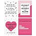 Big Dot of Happiness Be My Galentine - Valentine's Day Gift for Women and Men - Wine Bottle Label Stickers - Set of 4