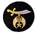 Masonic Shriners 3 1/2 inch embroidered Patch