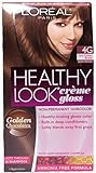 L'oreal Paris Healthy Look Crème Gloss, 4g Dark Golden Brown/golden Chocolate