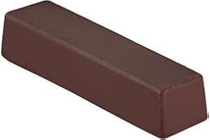 Brown Tripoli Polishing Compound - Medium Course Compound Used for Cutting & Removing Scratches from Aluminum & Stainless Steel, Bringing Out A High Luster Even On Wood (4 Oz.) - Drixet