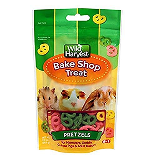 WILD HARVEST FOOD AND UNIQUE EDIBLE TREATS FOR GUINEA PIGS, HAMSTERS, GERBILS, AND ADULT RABBITS