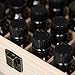 Essential Oil Case/Box by Terramore. Large 68 Bottle Storage Organizer. Natural Pine Wood. Holds 56ea 5-15ml Bottles And 12ea Roll-On Bottles.
