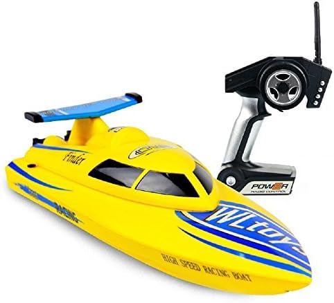 Rc Boat , ToyPark 4CH 2.4GHz High Speed 24km/h Electric RC Boat for Pools, Lakes and Outdoor Adventure (WL911)