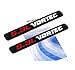 Yoaoo 2Pack OEM Black 5.3L Vortec Hood Emblem Engine Badge Compatible with Silverado Z71 Sierra Matte White