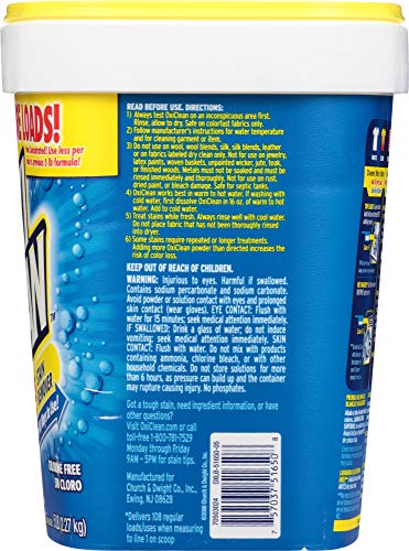OXICLEAN VERSATILE STAIN REMOVER POWDER, 5 LB