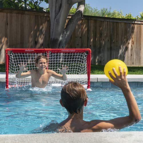 GoSports Floating Water Polo Game Set MustHave Summer Pool Game
