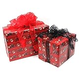 International Harvester Wrapping Paper Red