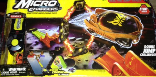 Micro Chargers Electro Jump Track Stunt Set