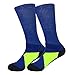 Tdeal 4 Pack Men's Sport Crew Sock Basketball Cushioned Dri-Fit Athletic Compression Socks
