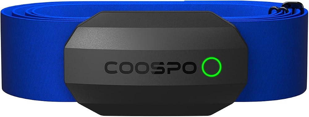 CooSpo Heart Rate Monitor Chest Strap Bluetooth ANT+ for Running Cycling IP67