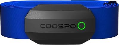 CooSpo Heart Rate Monitor Chest Strap Bluetooth ANT+ for Running Cycling IP67