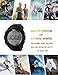 mylooverleo Mens Big Face Digital Sport Watches Army Wristwatch Military Running Waterproof Alarm Stopwatch Chronograph Athletic LED