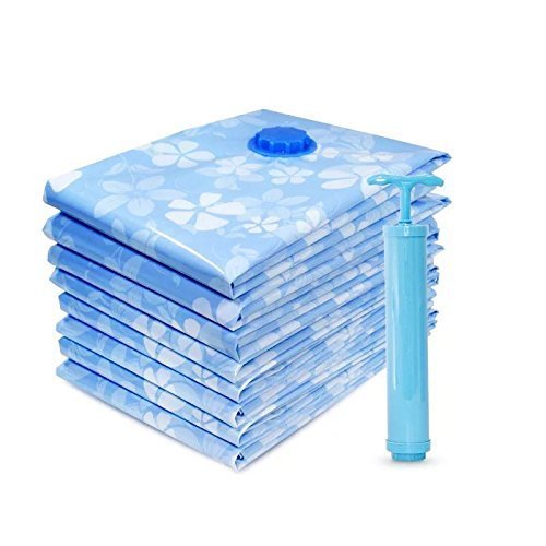 Vacuum Storage Bags, 5 Pack of Thickening Vacuum Storage BagsÂ Space Saver Bags for Quilt or Clothes including 1 Large (100 X 70cm), 1 Extra Large(100 X80cm), 2 Small(70 X50cm), 1 Medium(80 X60 cm)