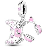 CYCUFF 925 Sterling Silver Charms Suitable for Charm Necklaces, Bracelet Pendants Beads Jewellery Gift for Women Family Friends