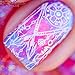 BORN PRETTY Round Stamping Plate Feather Arrow manicuring Nail Art Image Plate BP-152