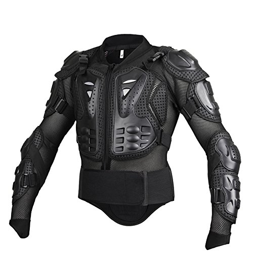 ECLEAR Motorcycle Protective Jacket Vest Armor Mesh Body Chest Spine Protector