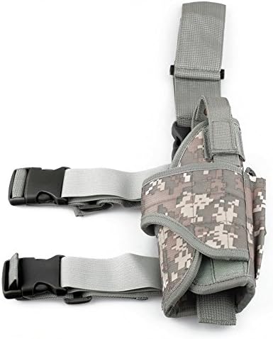 aokur Waterproof Gun Holster Right Leg Adjustable Tactical Thigh Pistol Holster
