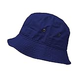 Glory Max Unisex Solid Color 100% Cotton Bucket Hat