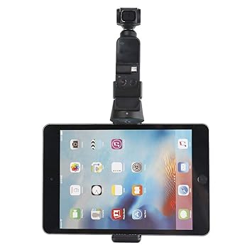 Buy Bonfook Osmo Pocket Tablet Mount Stand Ipad Clip Holder Fits 4 5 5 3 Inch Ipad Mini Tab Compatible With Dji Osmo Pocket Handle Camera Tripod Mount Stand Clip Adaptador Accessory Online At Low
