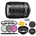 Canon EF-S 18-135mm f/3.5-5.6 is Nano USM Lens + 3 Piece Filter Set + 4 Piece Close Up Macro Filters + Lens Pen + Pro Accessory Bundle - 18-135mm is Nano International Version (1 Year AOM Warranty)