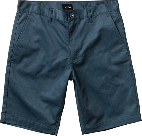 RVCA Men's Wk-End Strch Shrt, Midnight, 34