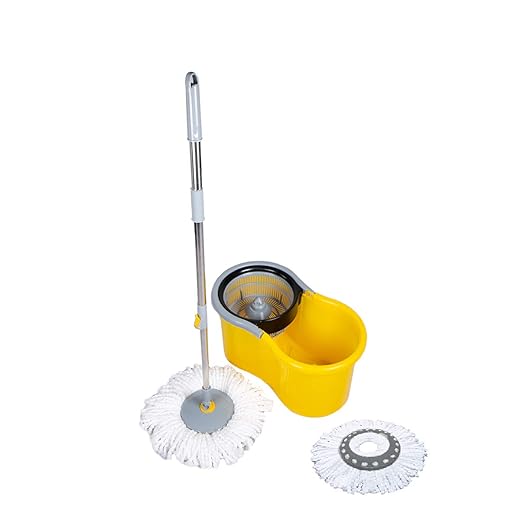 Esquire Elegant Yellow 360° Spin Mop Set