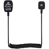 JJC Flash TTL Hot Shoe Cord for Canon R3 R5 R6 RP T8i T7 T7i T6 T6i SL3 SL2 90D 80D 77D 6D Mark II 5D Mark IV Replaces Canon 
