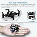 LUXON Drone RC Mini Drones for Kids Headless Quadcopter Drone with Foldable Remote Control Helicopter 2.4GHz 6-Axis Kids Drone One Key Return Small Airplane for Indoor / Outdoor Flying (Black)