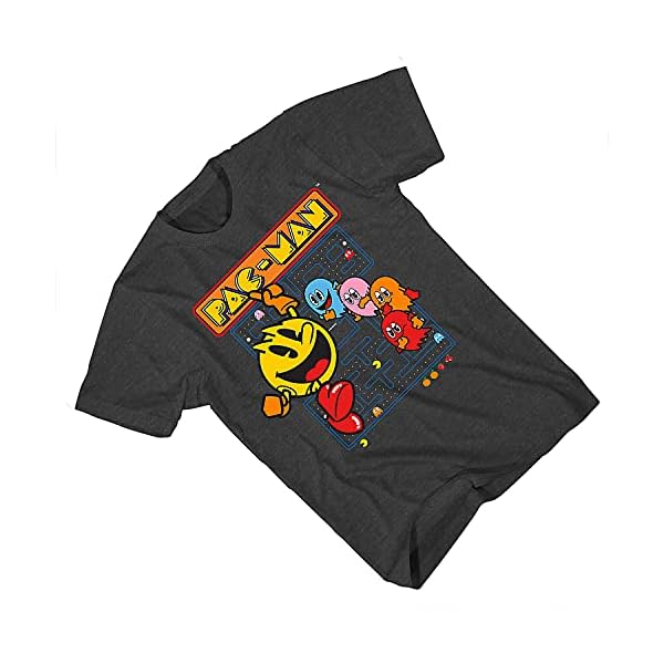 Pac-Man Official Pacman Video Game Shirt - Namco Atari Official T-Shirt - Image 4