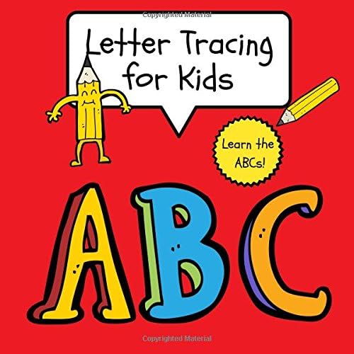 ABC Letter Tracing for Kids: Alphabet Letter Tracing Practice Pages, ABC Learning for Preschool (Large, 8.5 x 11 in.): Volume 10 (Alphabet Books) Paperback โ Large Print, 18 Dec 2017