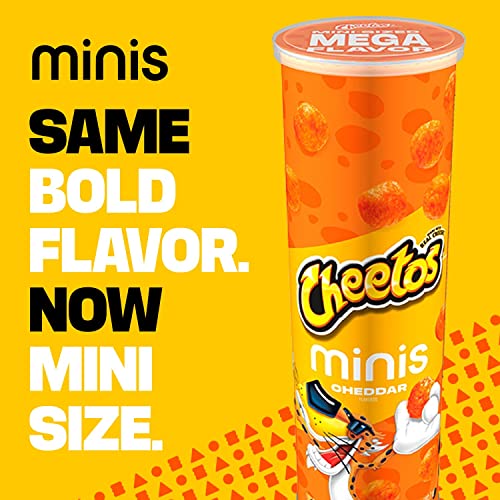 CHEETOS MINIS CHEDDAR, 3.625 OZ