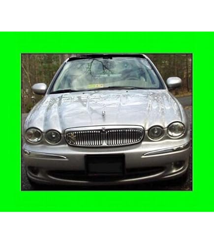 RGM ABS Heckstoßstangenschutz Kompatibel Mit Jaguar X-Type 2001