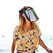 LIOOBO UV Protection Sun Visor Cap Poker Visor Hat for Hiking Golf Tennis Outdoors Fishing, As Shown, Medium