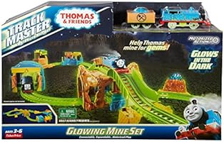 trackmaster glowing mine set