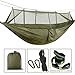 Camping Hammock9ft straps Mosquito Net , Max 1150 lbs Breaking Capacity Lightweight Parachute Fabric Nylon Hammock&Compact For Backpacking, Camping, Travel, Beach By VEBOX