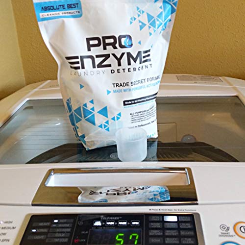 ProEnzyme Laundry Detergent Powder Proprietary Active Enzymes for