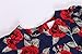 Bonny Billy Little Girls Dresses for Baby Casual Outfits with Belt 3-4 Years Floral Red