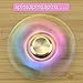 JINSEY [Figit] Rainbow Metal 4-7 Mins Hand Spinner Fidget Toy Stress Relief and Perfect For ADD, ADHD, Finger Toy figet work Ultra Fast Bearings(Multi Color)