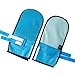 Safety Control Mitts Dementia Gloves - Medical Hand Glove Hospital Hands Restraints (Blue 1pcs)