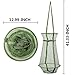 mouhike Fishing Net Mesh Fish Trap Collapsible Fish Cage/Fishing Keep Net/Fishing Basket for Keeping Lures Crayfish Crab Fishes Smelt Minnows Shrimps Lobsters, Foldable Fishing Mesh Trap