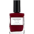 Nailberry L'Oxygéné Oxygenated Nail Lacquer | Le Temps des Cerises | Deep Red Burgundy Opaque | UV Protected Long-Wear Nail Polish | 12-Free | Vegan | Certified Halal | Cruelty & Gluten Free | 15 ml