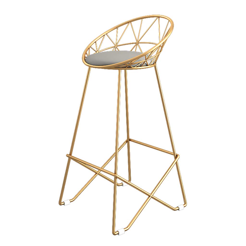 Best Iron Art Simple Gold Dining Chair