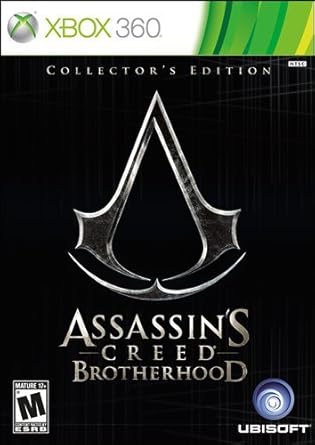 Amazon Com Assassin S Creed Brotherhood Collector S Edition Xbox 360 Collector S Edition Assassin S Creed Brotherhood Ce Game Video Games