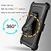 lovpec Moto Z3 Case, Moto Z3 Play Case, [Holster Series] Full Body Heavy Duty Rugged Shockproof Protective Case Cover with Kickstand and Belt Swivel Clip for Motorola Moto Z3 Play (Black)