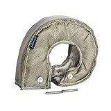 Hiwowsport TITANIUM T6 Turbo Charger Cover Turbo Blanket Heat Shield Cover for T6