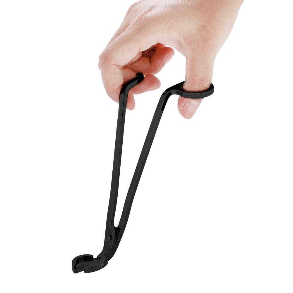 Hztyyier 6.9 inch Candle Fire Extinguisher Fashion Plating Stainless Steel Oil Lamp Candle Accessories Trimmer Scissors Cutter(Black) Candle Wick Trimmer Other Collectibles