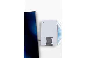 HIDEit Wall Mount for All PlayStation 5 Models – Compatible with PS5 Pro, Slim, and Original - Secure Wall Mounting Solution 