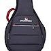 Crossrock 10mm Padded Backpack style 5 string resonator Banjo Bag, Dark Grey, Gig (CRSG107BJDG)